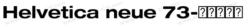 Helvetica neue 73字体转换